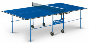 Стол теннисный Start Line Olympic Optima Синий с сеткой