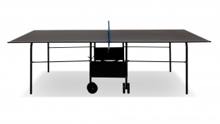 Теннисный стол WINNER "Standard Pro Outdoor" (274 х 152,5 х 76 см, коричневый) с сеткой